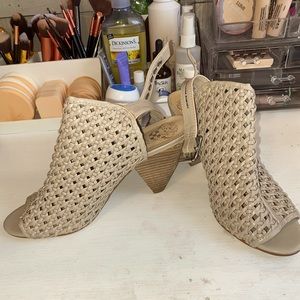 Vince Camuto tan heels